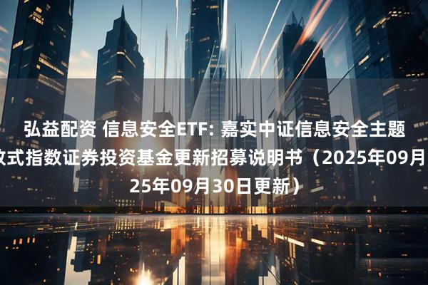 弘益配资 信息安全ETF: 嘉实中证信息安全主题交易型开放式指数证券投资基金更新招募说明书(2025年09月30日更新)